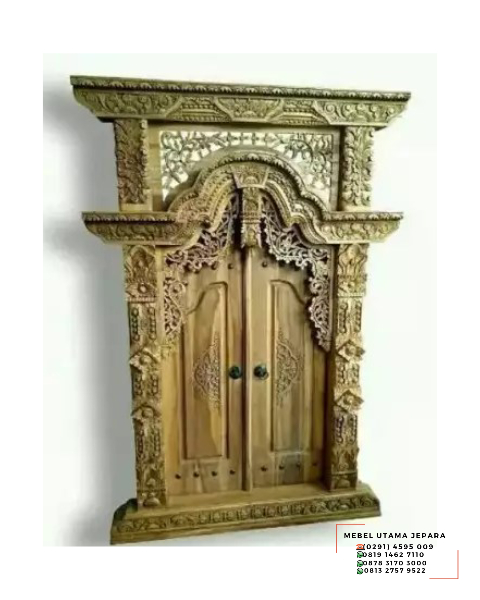 Gebyok Indonesia, Gebyok Jati, Gebyok Jawa, Gebyok Jepara, Gebyok Martapura, Gebyok Modern, Genyok Nusantara Description