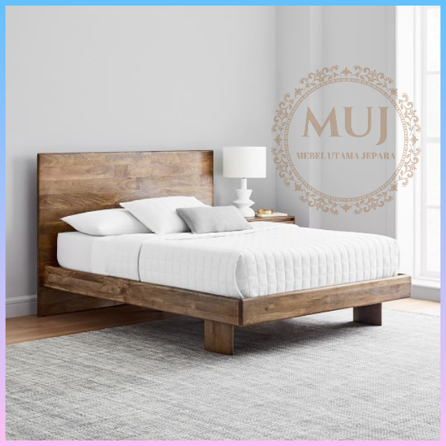 Tempat Tidur Retro Jati