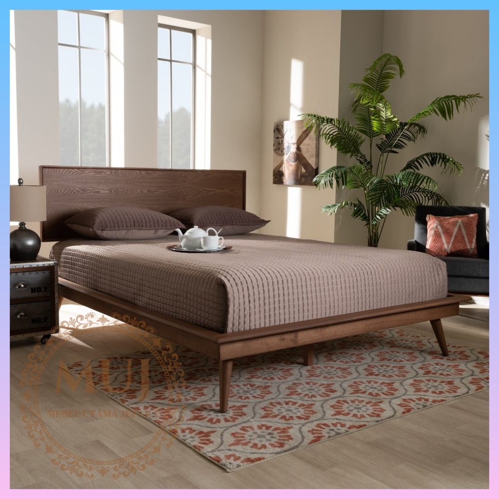 Tempat Tidur Retro Brown